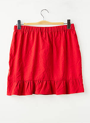 Jupe courte rouge NAF NAF femme