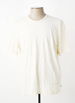 T-shirt beige JACK & JONES homme
