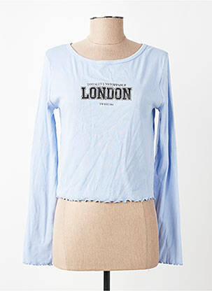 T-shirt bleu TALLY WEIJL femme