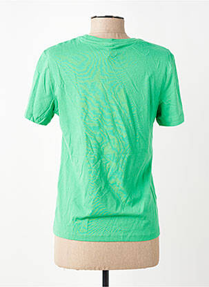 T-shirt coupe droite vert ONLY femme