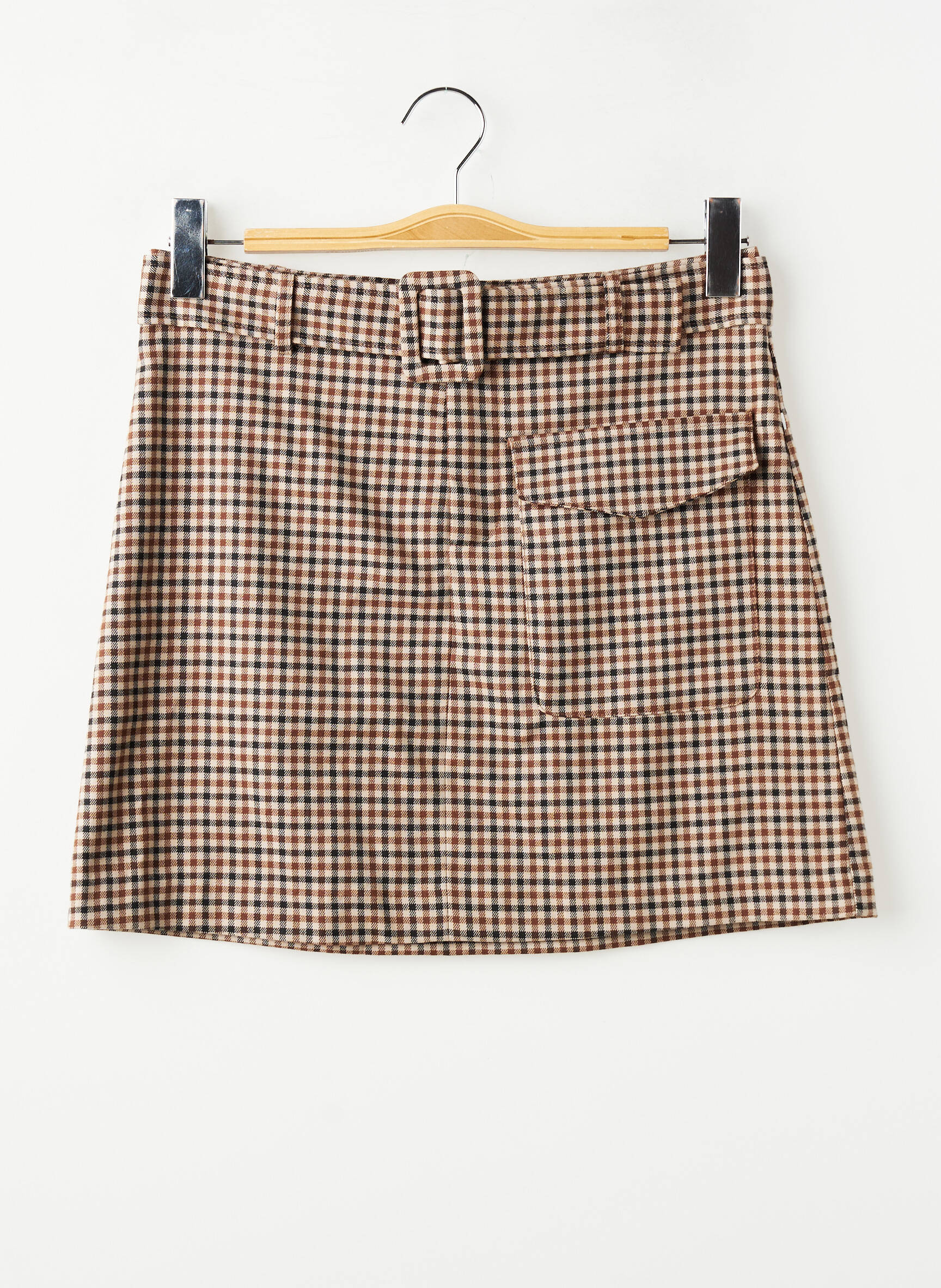 Jupe courte beige ONLY femme