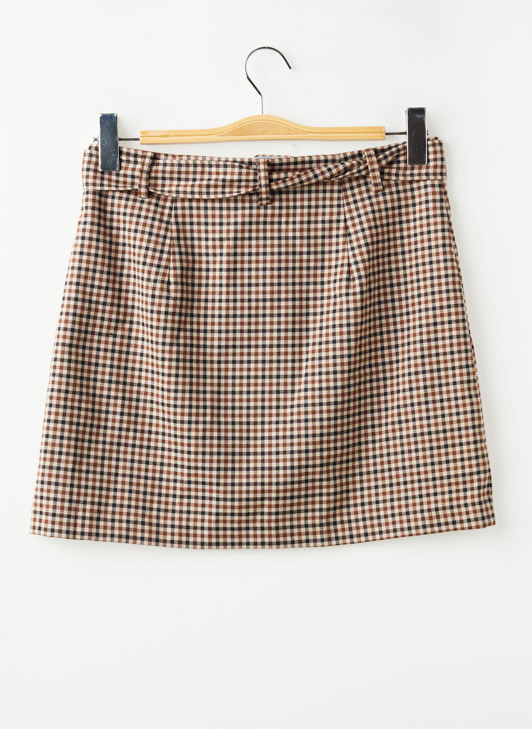 Jupe courte beige ONLY femme