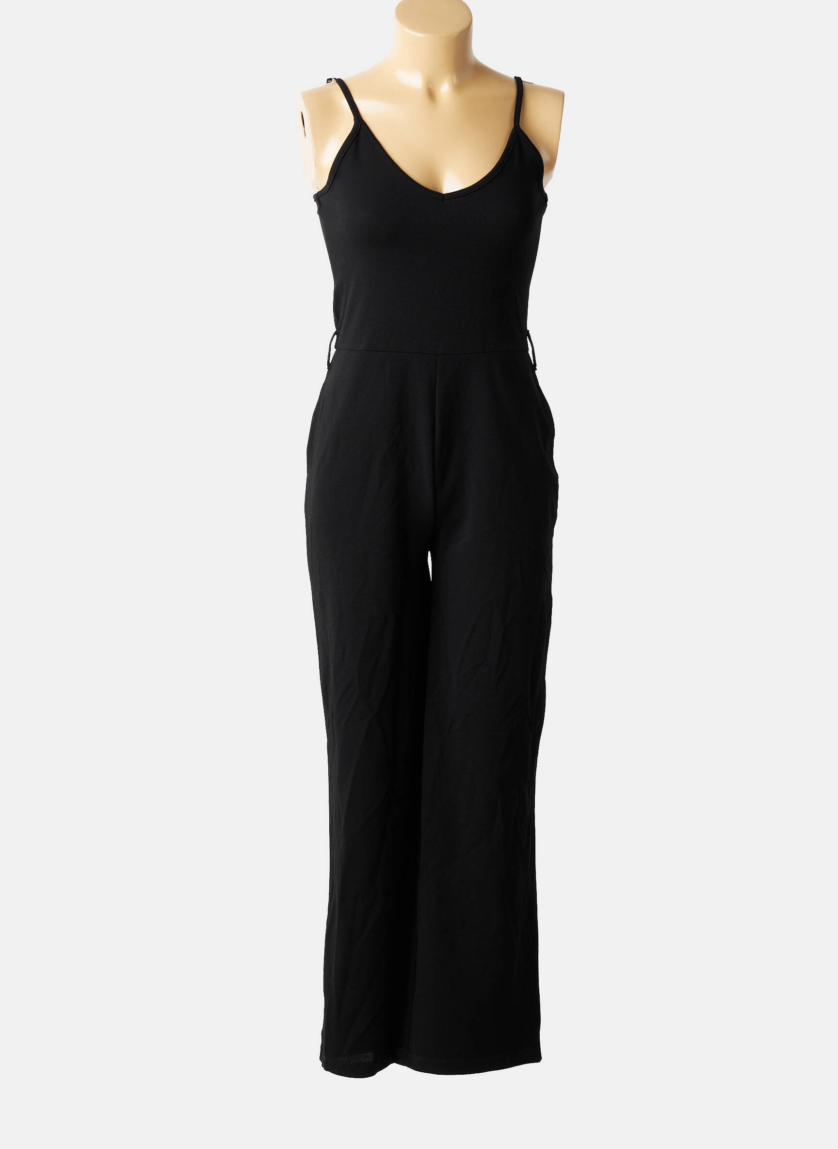 Combi-pantalon noir JACQUELINE DE YONG femme