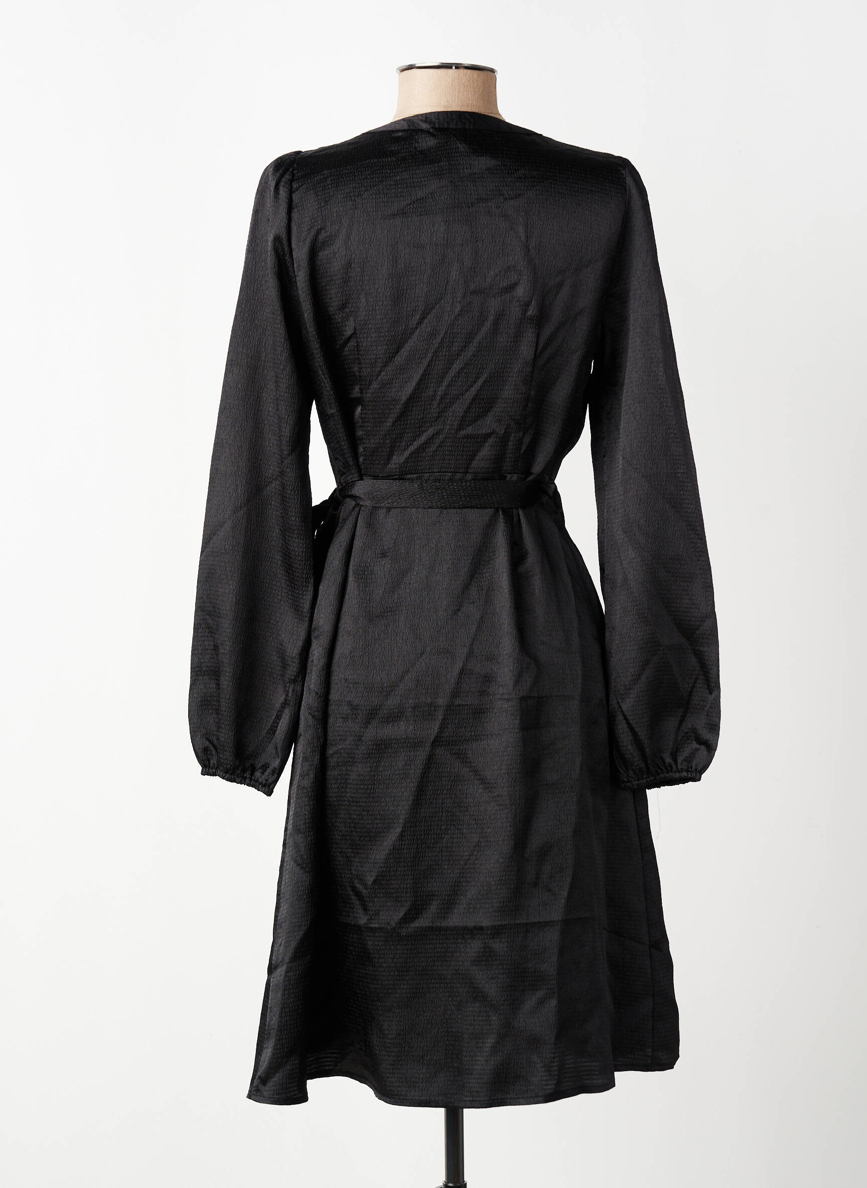 Robe courte manches longues manches longues noir VERO MODA femme
