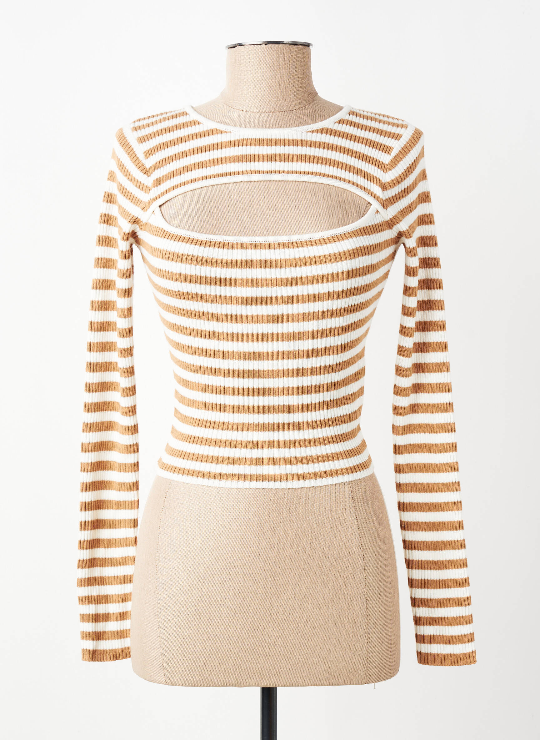 T-shirt beige TALLY WEIJL femme