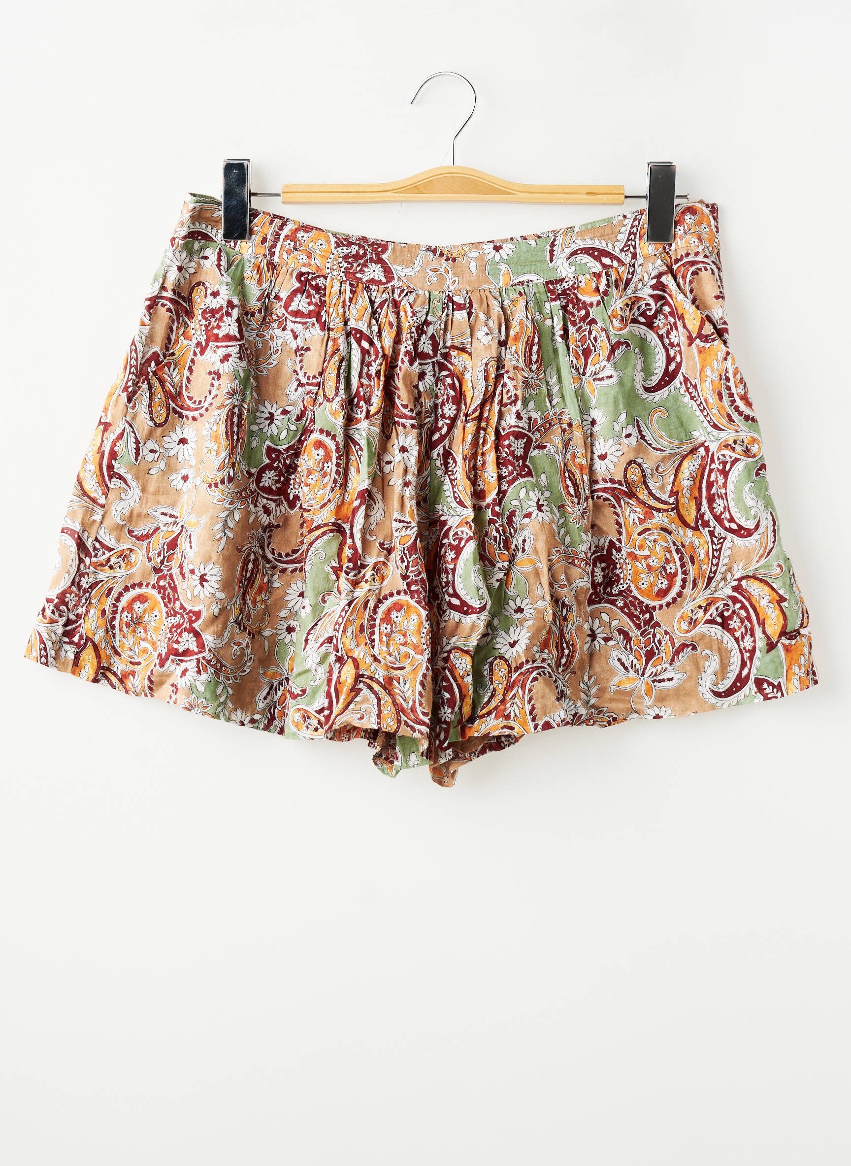 Short orange MANGO femme