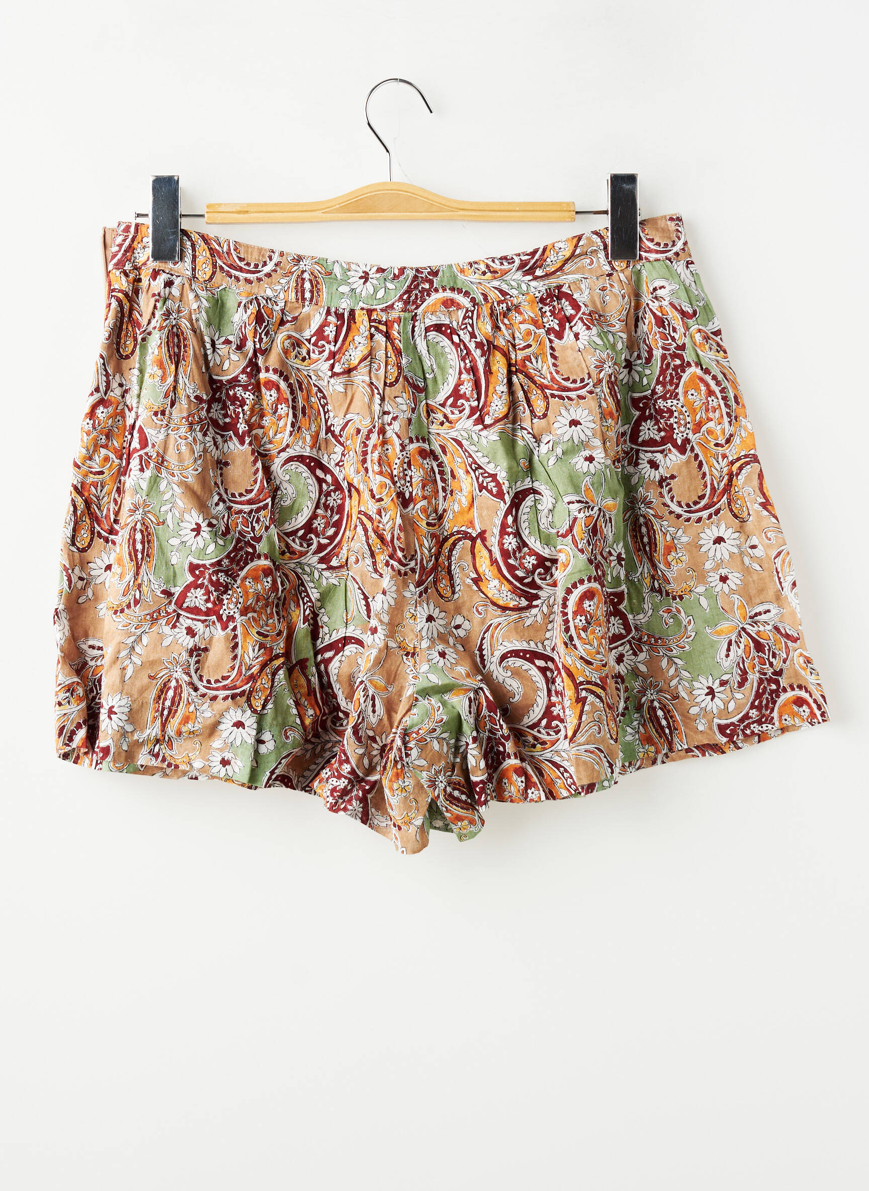Short orange MANGO femme