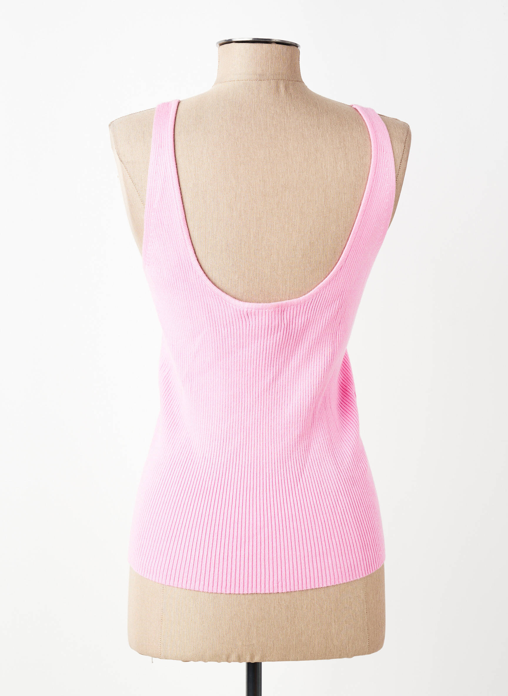 Débardeur rose MANGO femme