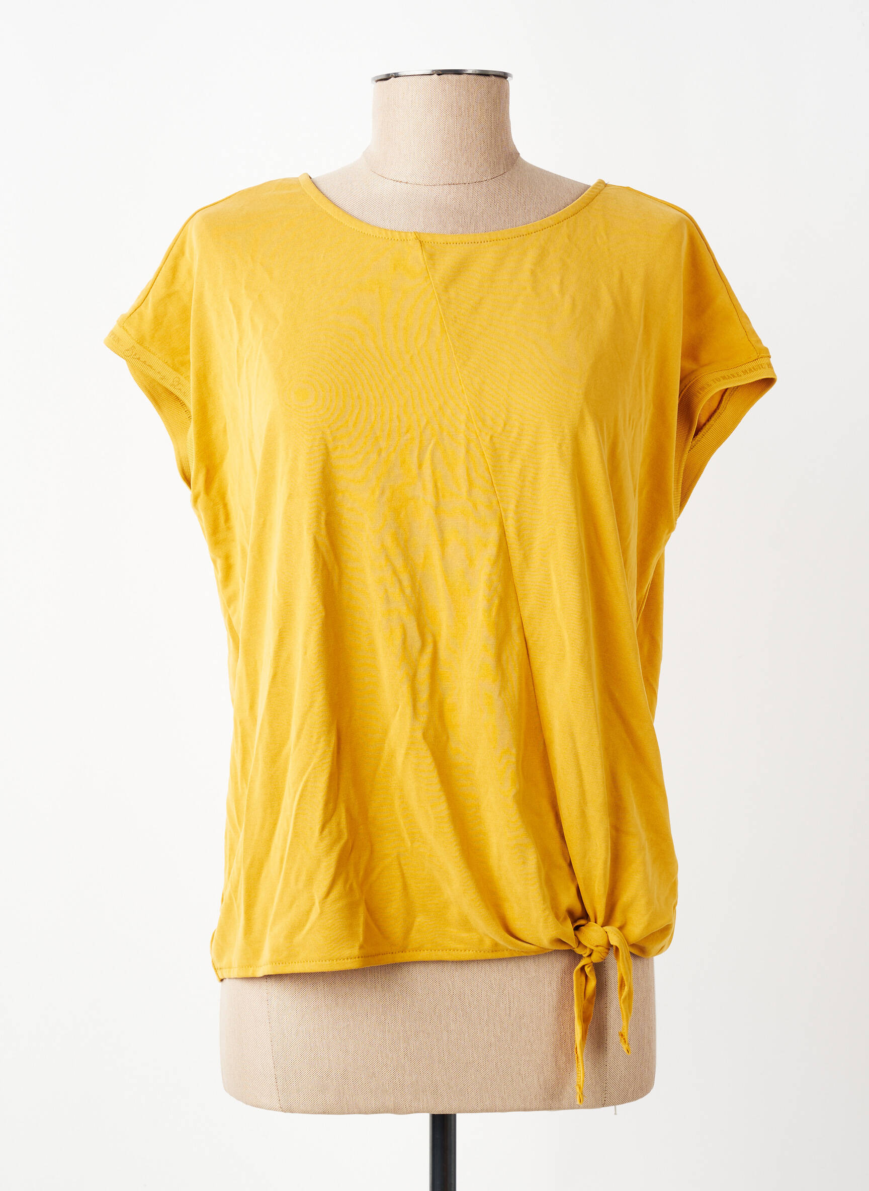 T-shirt jaune STREET ONE femme