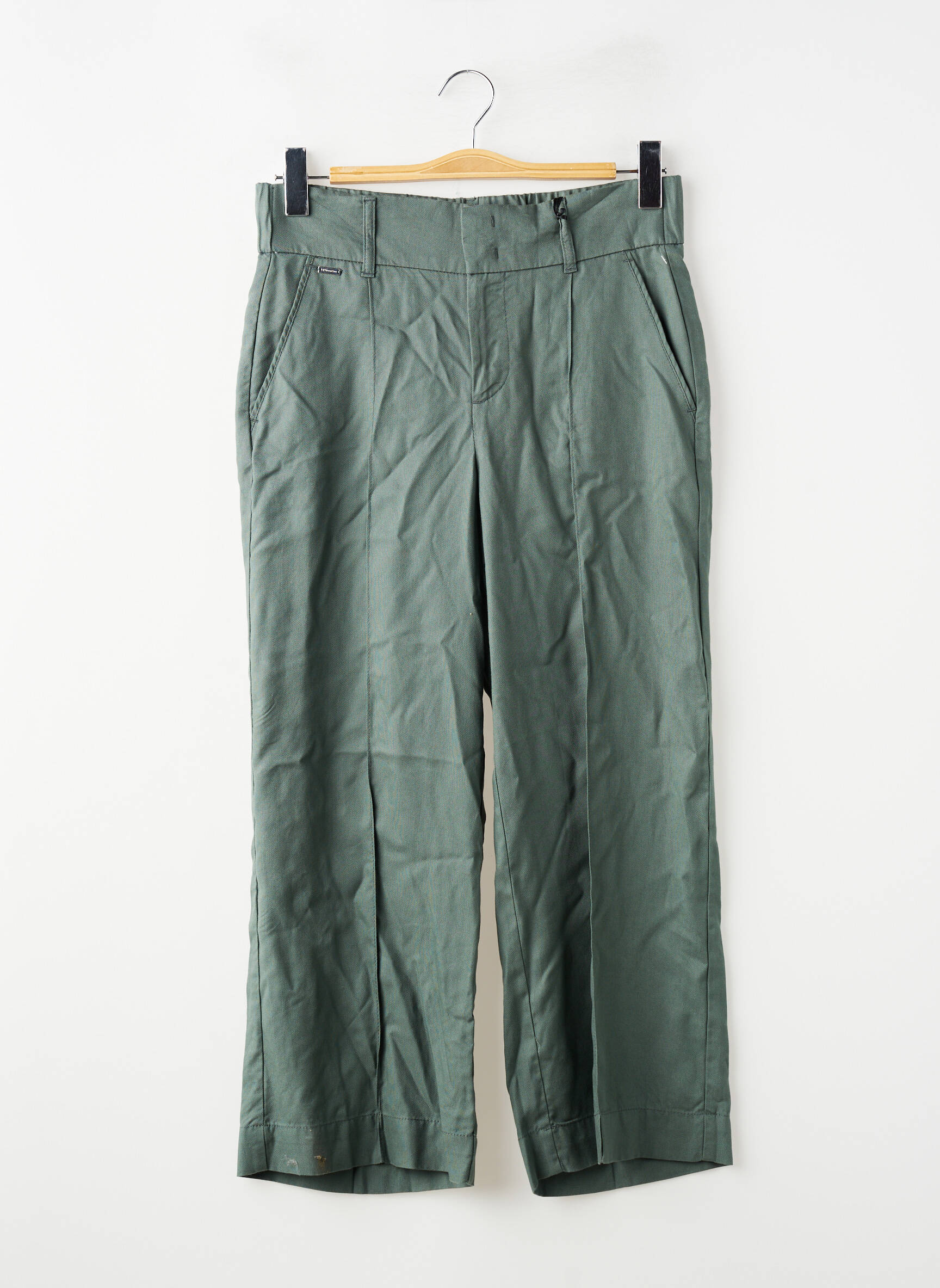 Pantalon droit vert STREET ONE femme