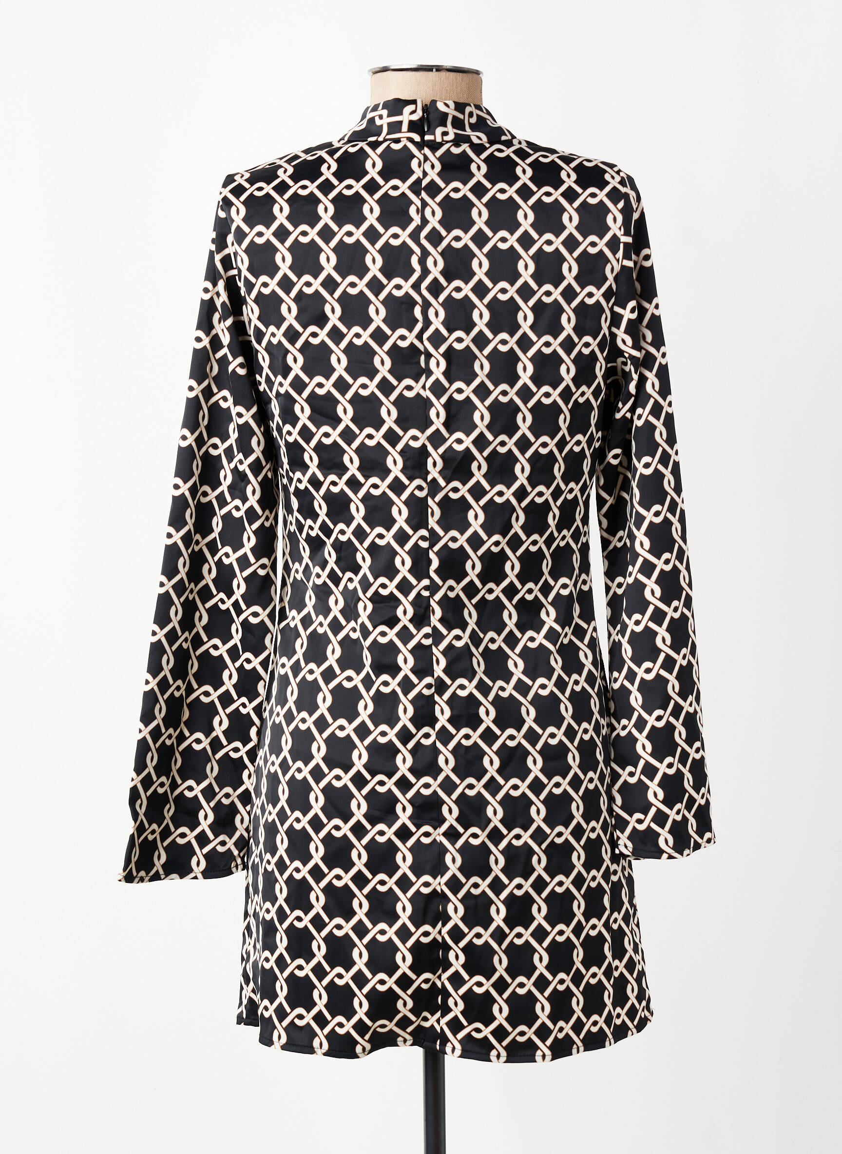 Robe courte noir MANGO femme