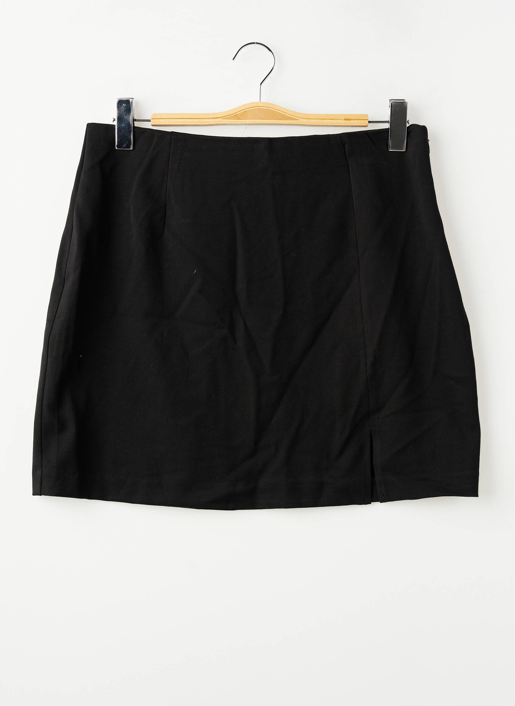 Jupe courte taille normale noir OBJECT femme