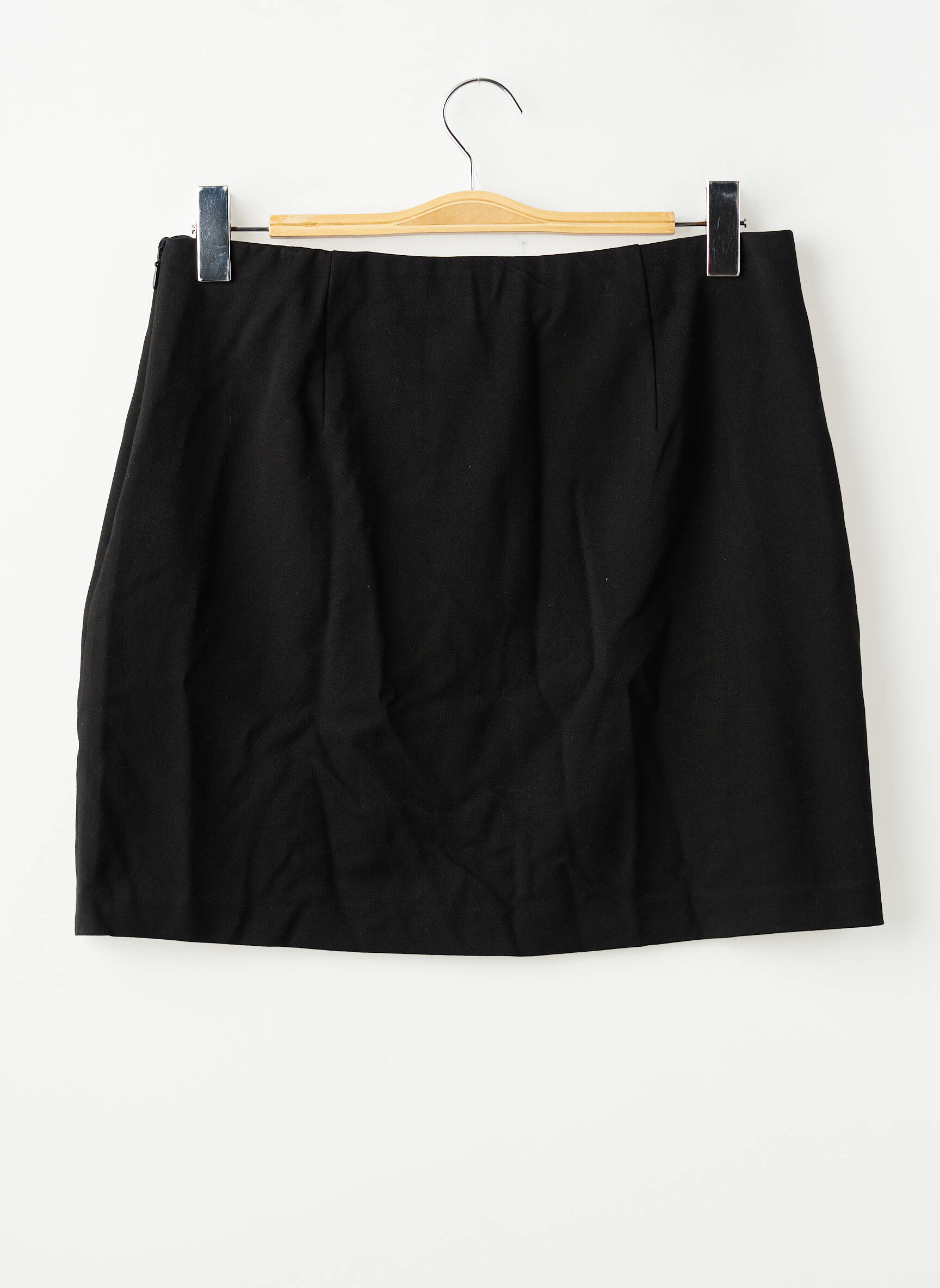 Jupe courte taille normale noir OBJECT femme