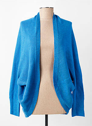 Gilet manches longues bleu LE FABULEUX MARCEL DE BRUXELLES femme