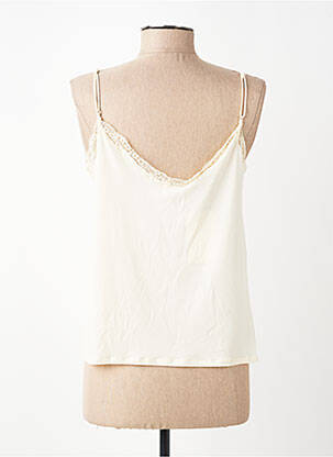 Débardeur beige MANGO femme