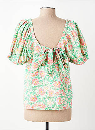 Chemisier manches courtes manches courtes vert VERO MODA femme