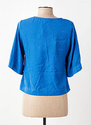 Blouse manches 3/4 manches 3/4 bleu VERO MODA femme