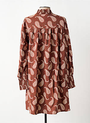 Robe courte marron VILA femme