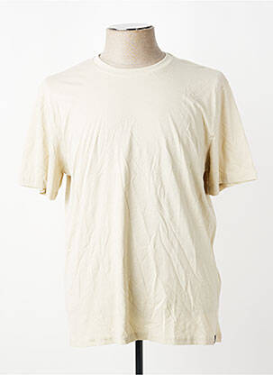 T-shirt coupe droite manches courtes beige ONLY&SONS homme