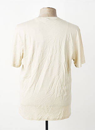 T-shirt coupe droite manches courtes beige ONLY&SONS homme