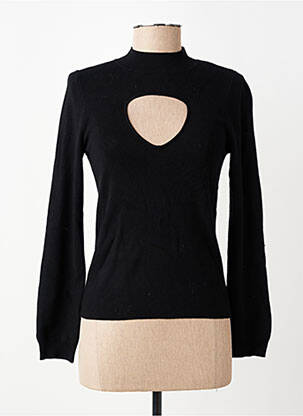 Pull noir MORGAN femme
