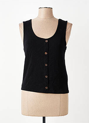 Débardeur noir HAILYS femme