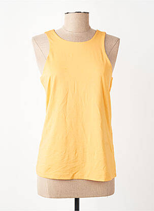 Débardeur col rond orange VERO MODA femme