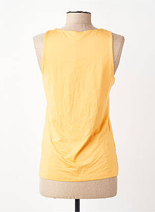 Débardeur col rond orange VERO MODA femme