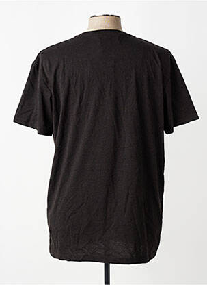 T-shirt marron TOURIST LEMC homme