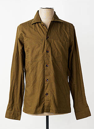 Chemise manches longues vert JACK & JONES homme