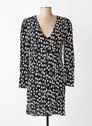 Robe courte noir MANGO femme