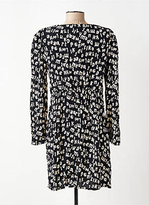 Robe courte noir MANGO femme