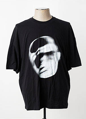 T-shirt col rond manches courtes noir JACK & JONES homme