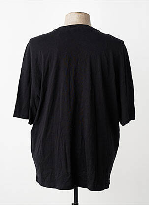 T-shirt col rond manches courtes noir JACK & JONES homme