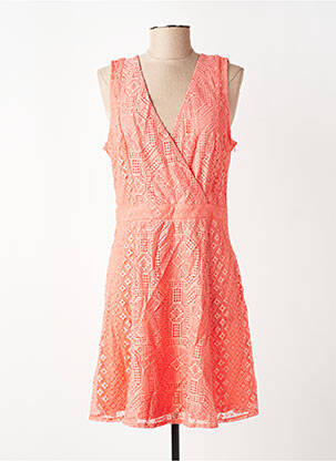 Robe courte rose NAF NAF femme