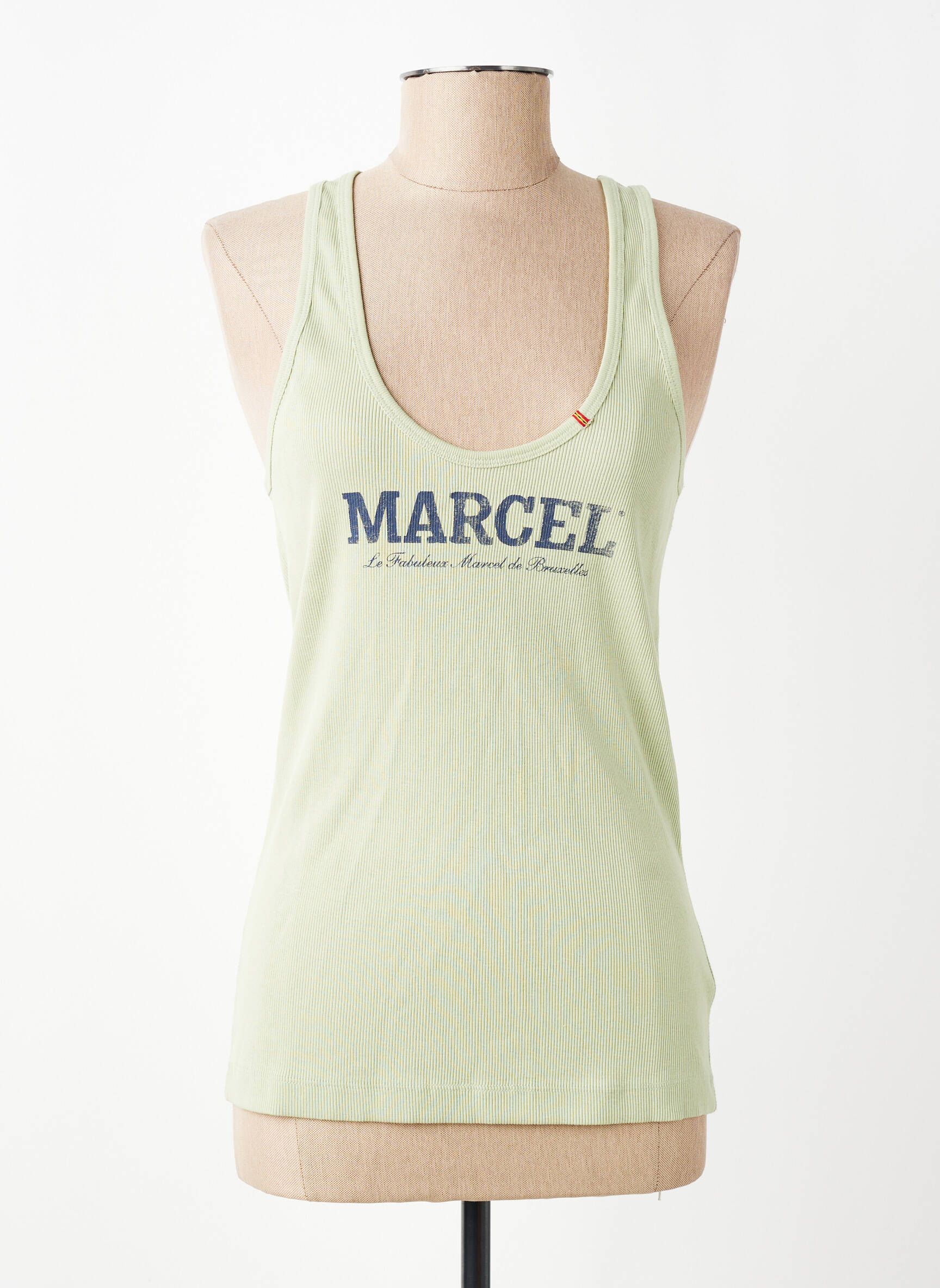 Débardeur vert LE FABULEUX MARCEL DE BRUXELLES femme