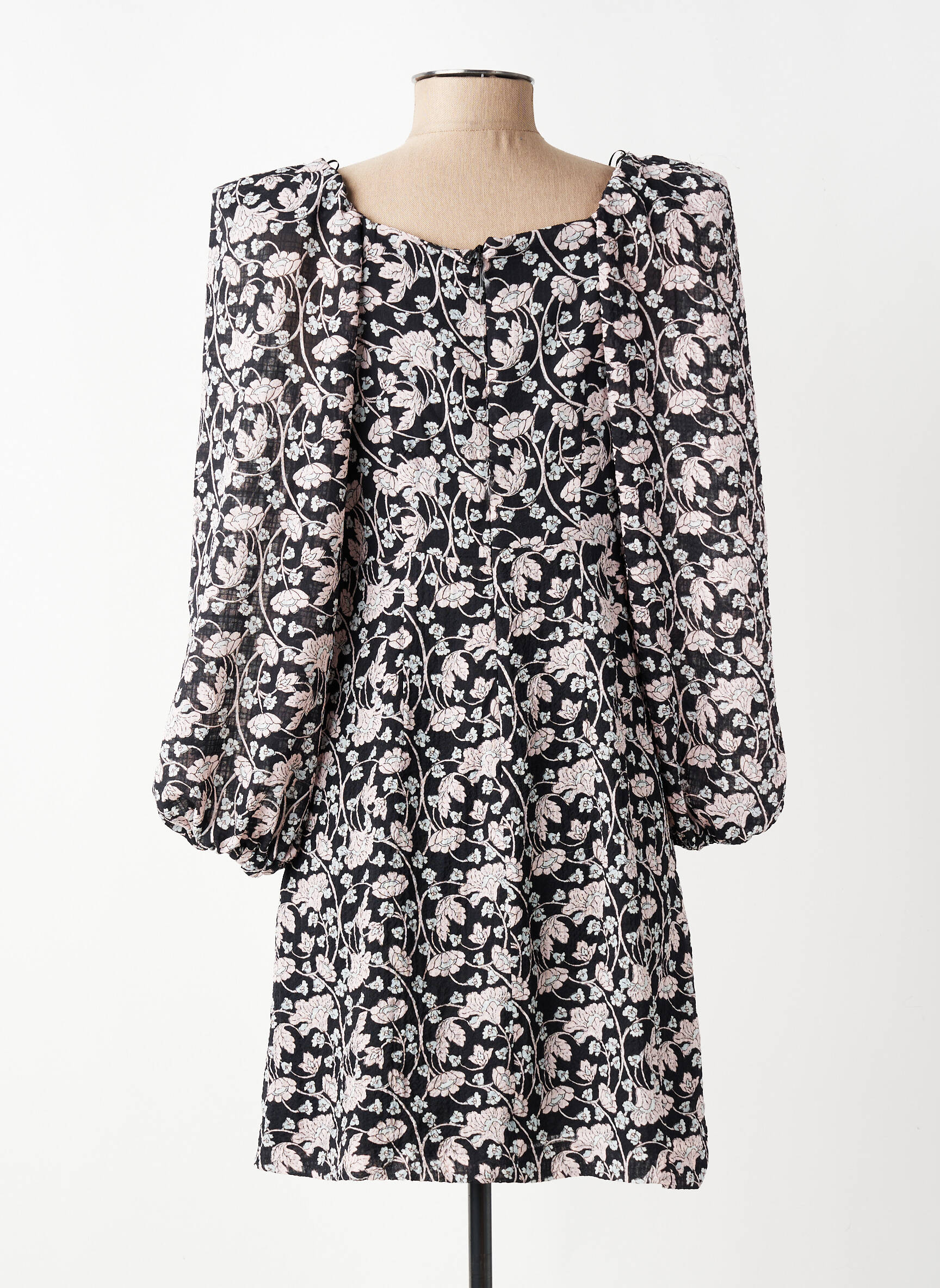 Robe courte noir MANGO femme