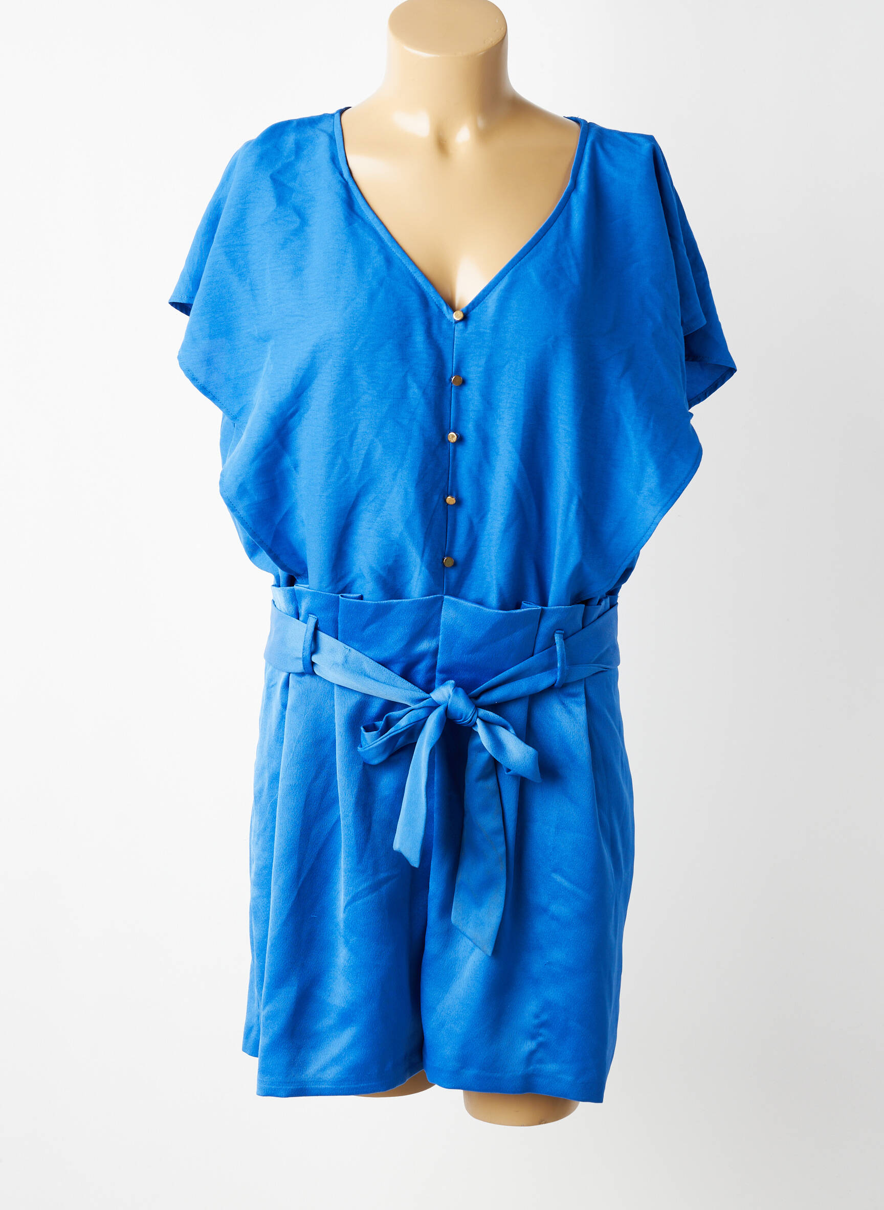 Combishort bleu NAF NAF femme