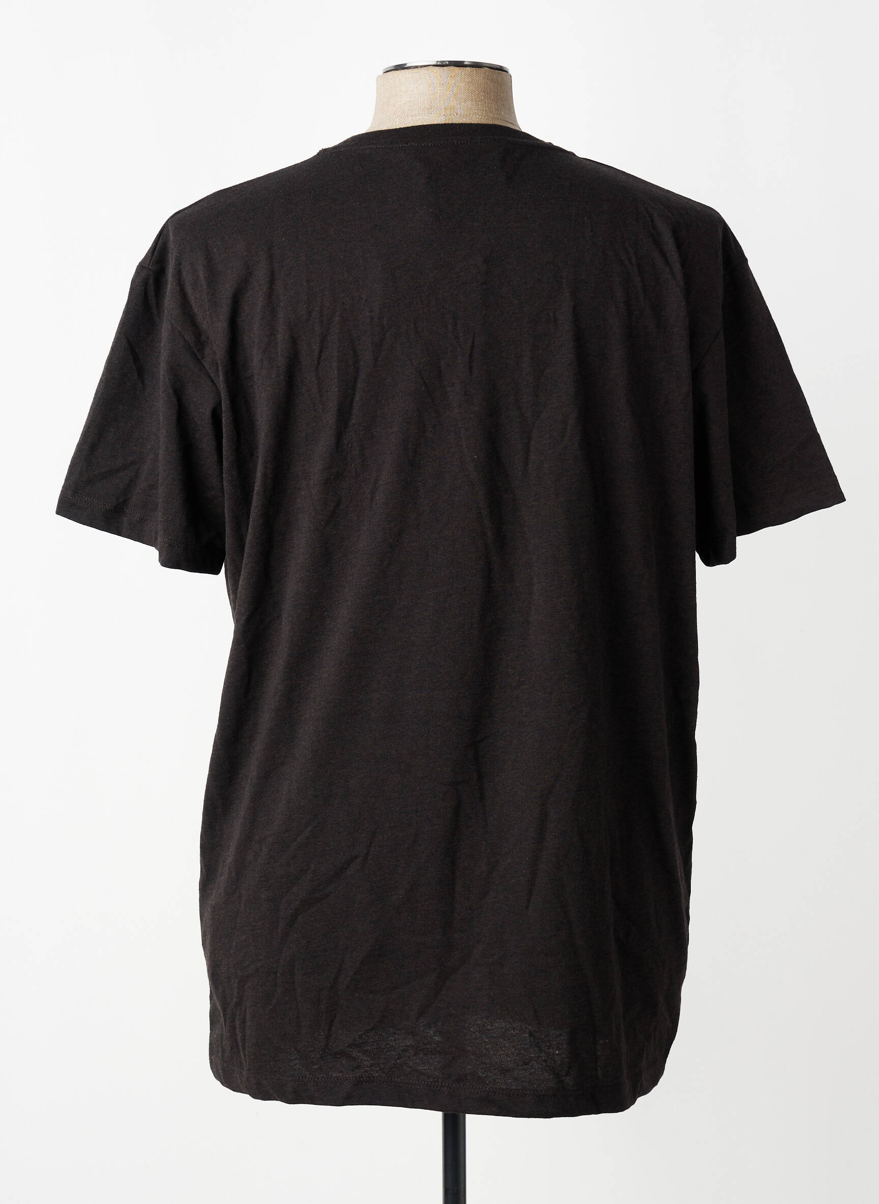 T-shirt marron TOURIST LEMC homme
