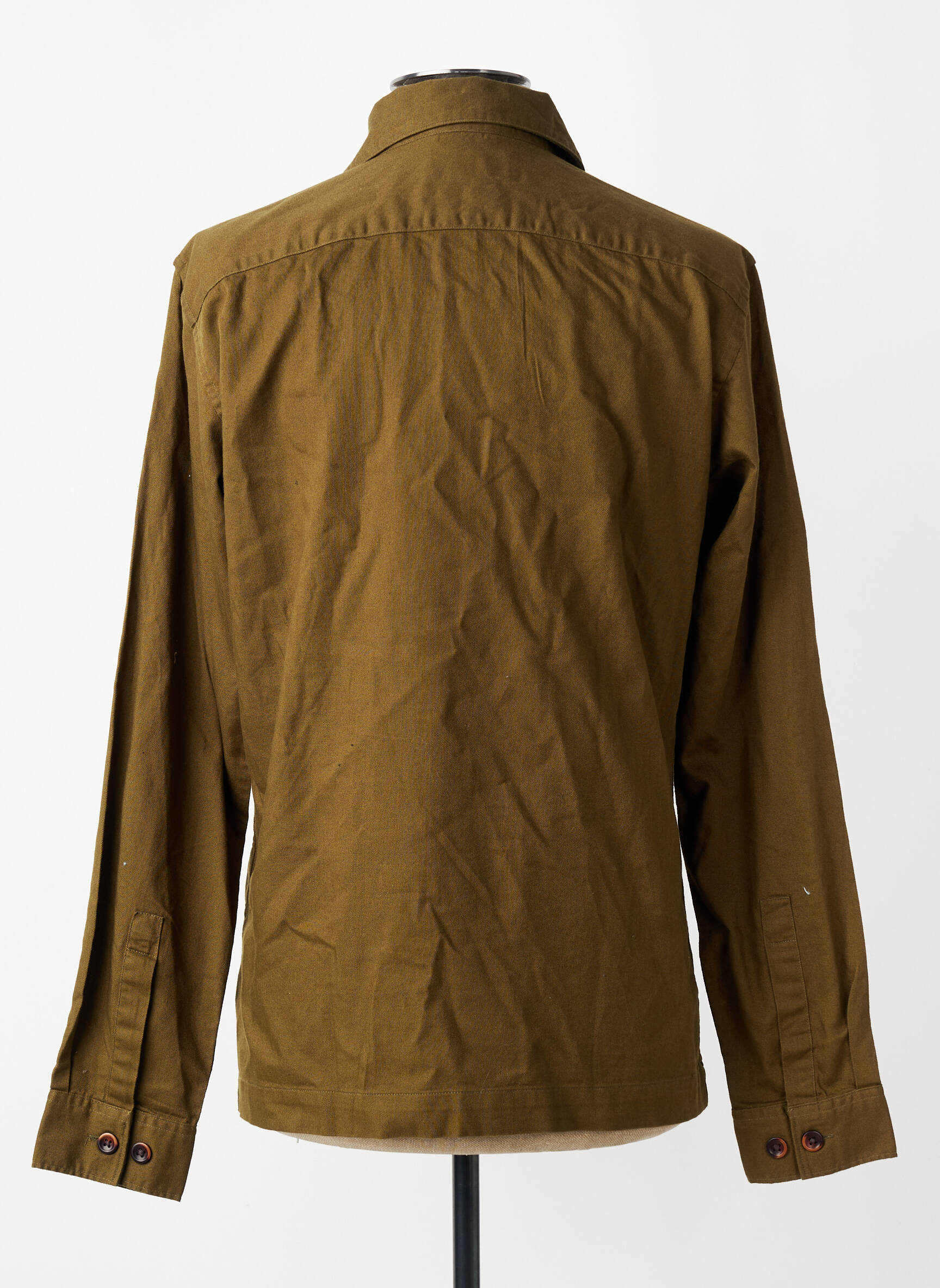 Chemise manches longues vert JACK & JONES homme