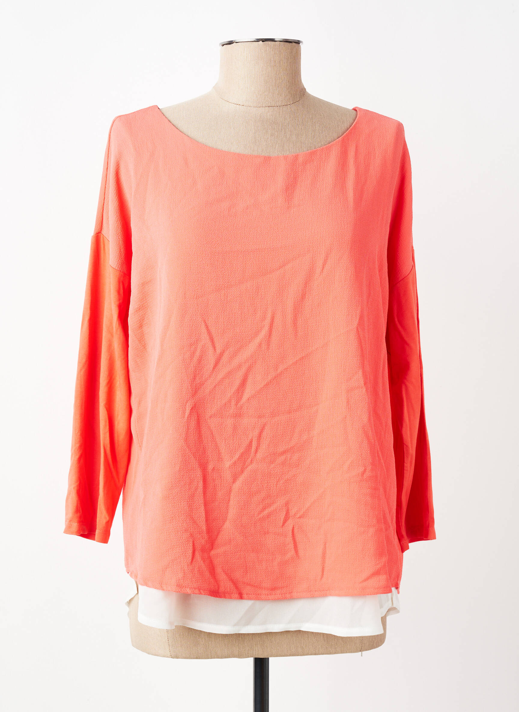 T-shirt orange STREET ONE femme