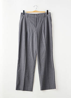 Pantalon droit gris MANGO femme