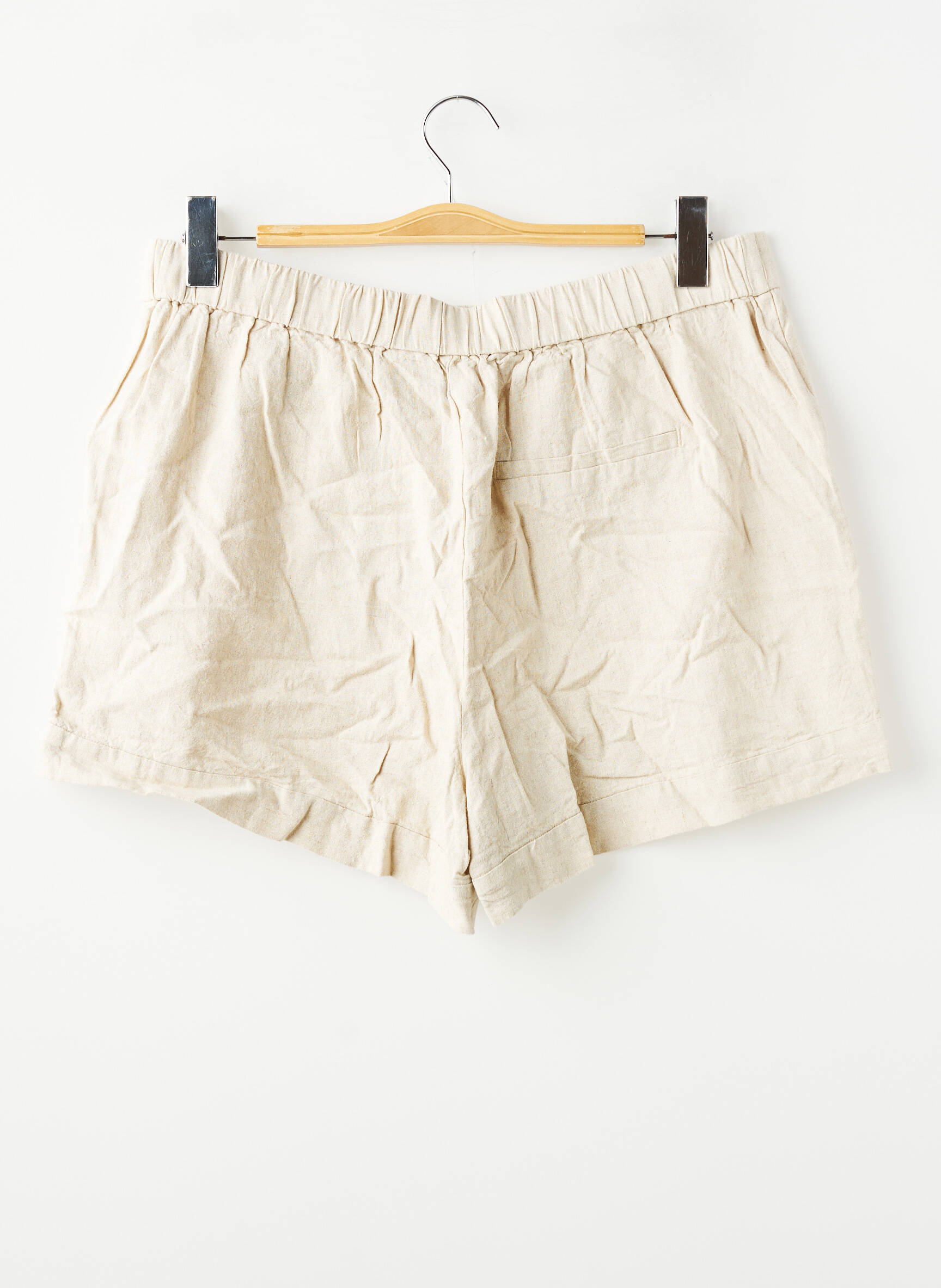 Short finition revers blanc JACQUELINE DE YONG femme