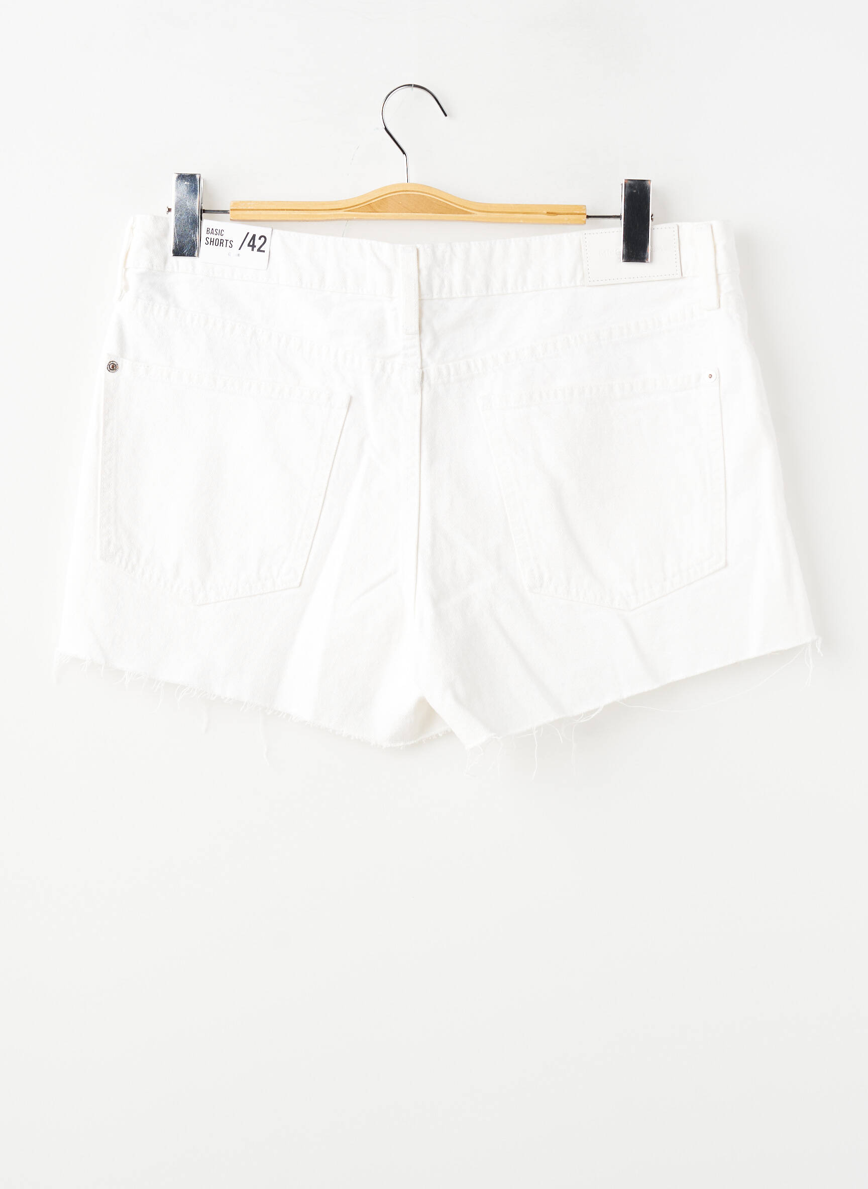Short blanc MANGO femme