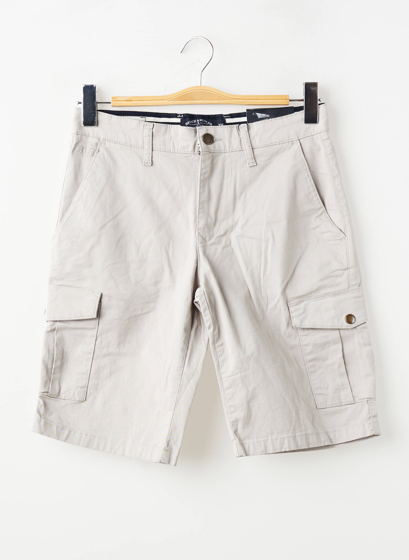 Short gris BRUCE & BUTLER  homme