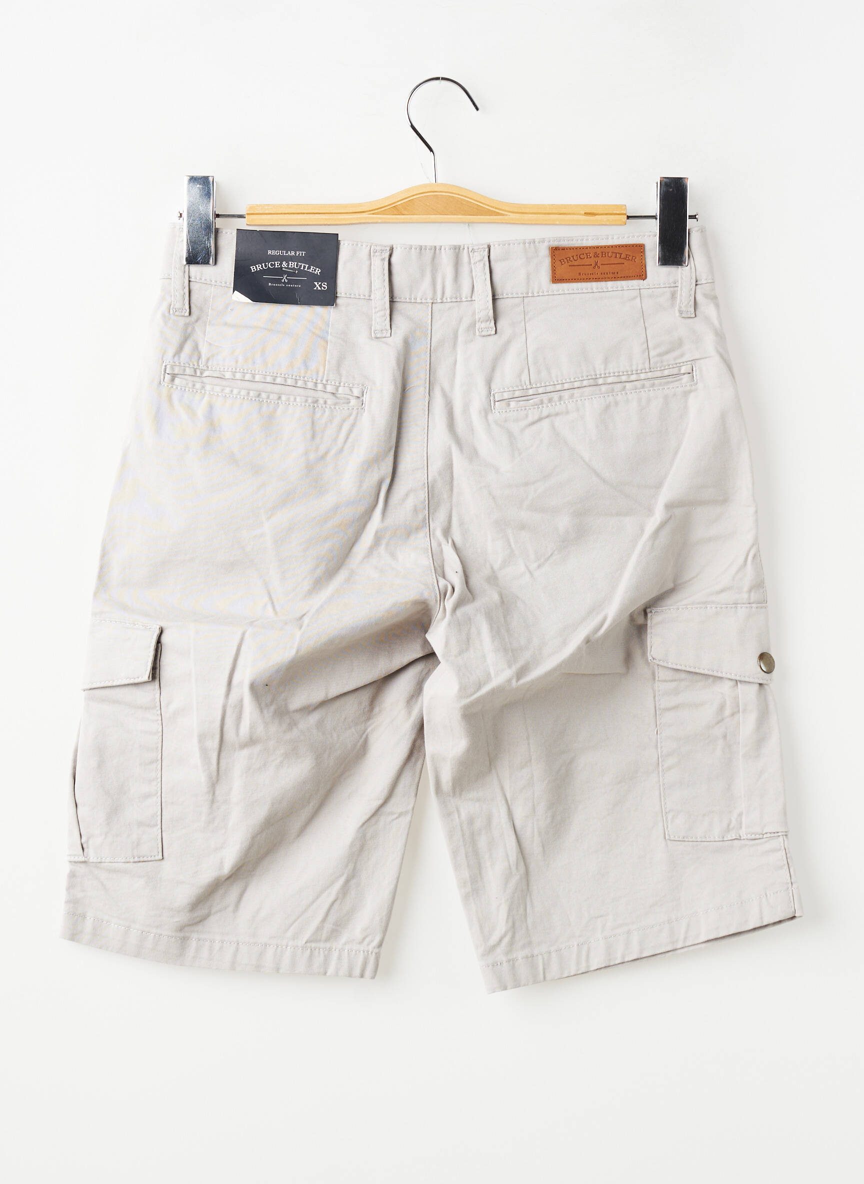 Short gris BRUCE & BUTLER  homme