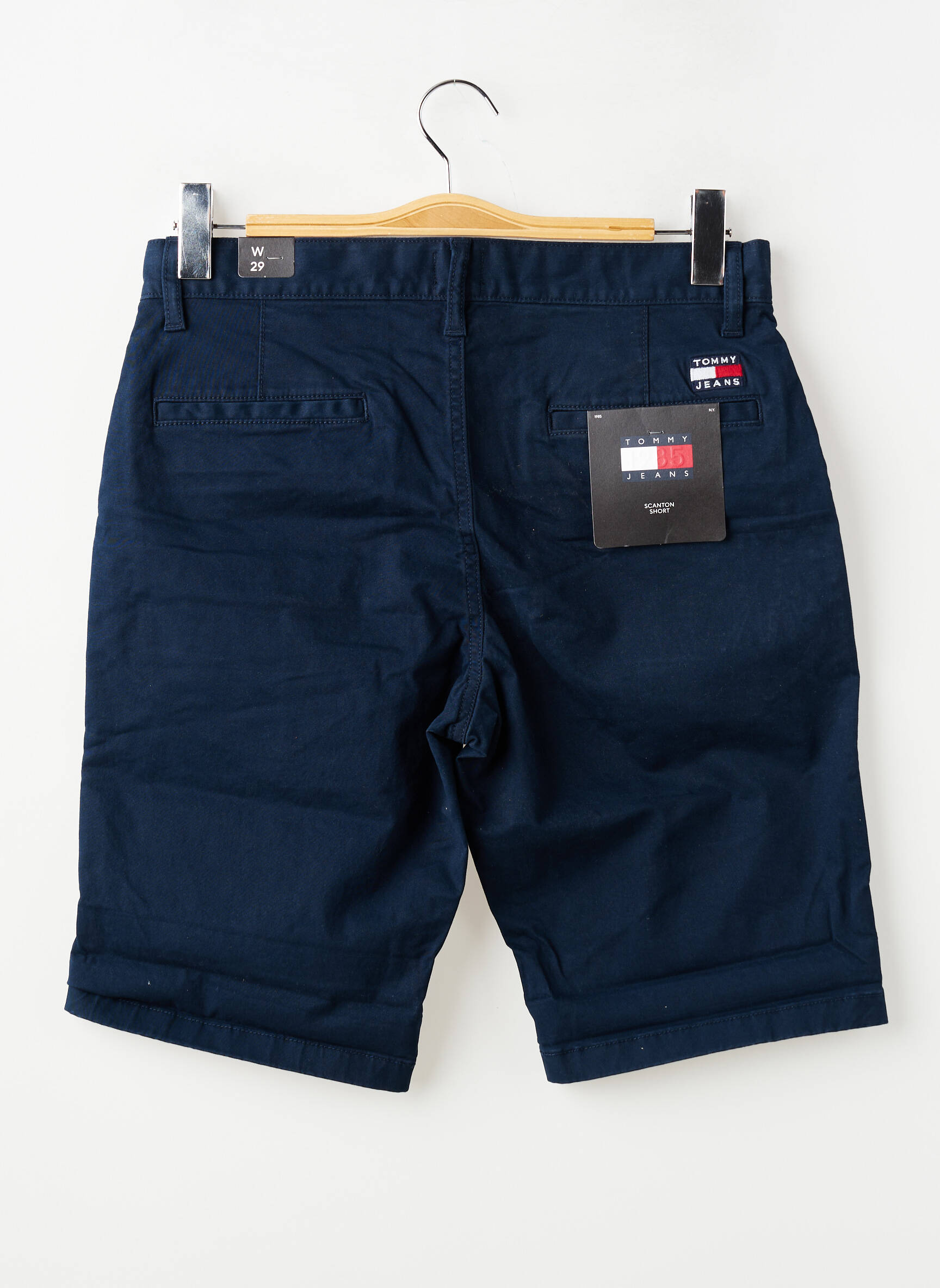 Short bleu TOMMY HILFIGER homme