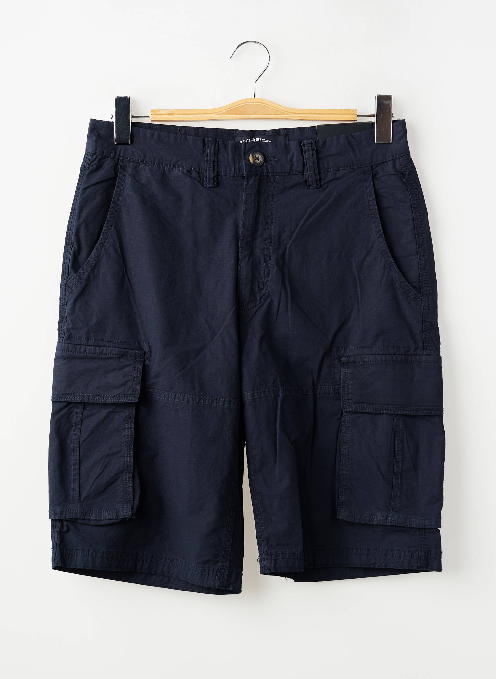 Short bleu BRUCE & BUTLER  homme