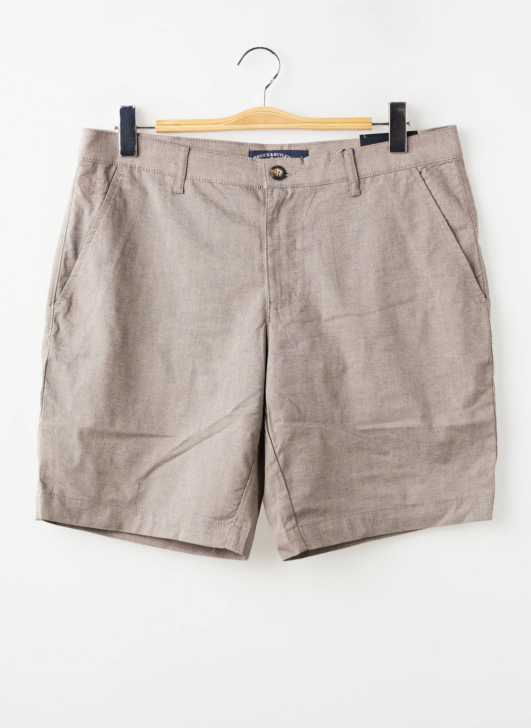 Short beige BRUCE & BUTLER  homme