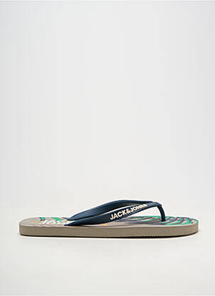 Tongs beige JACK & JONES homme